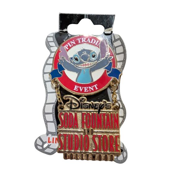 Disney Accessories - Stitch Disney Soda Fountain&Studio Store in Hollywood Studios LE300 Disney Pin